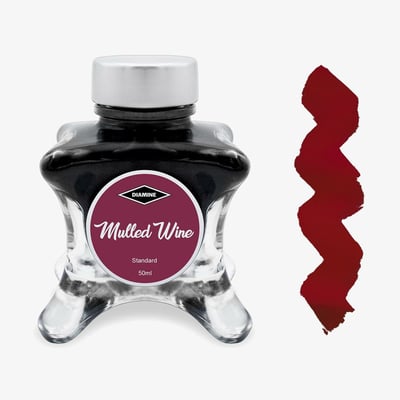 Diamine Inkvent Christmas Ink Bottle 50ml - Mulled Wine