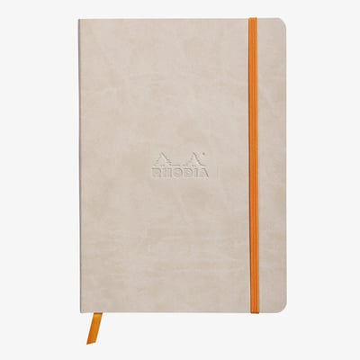 Rhodia Softcover Notebook - A5 - Beige - Dotted