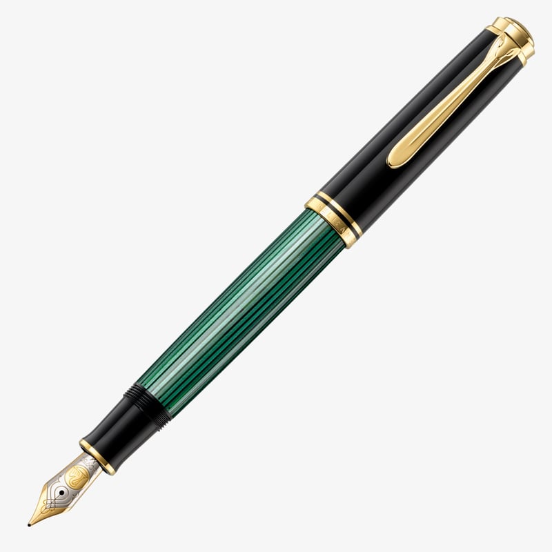 Pelikan Pelikan Souverän 800 Fountain Pen - Black & Green
