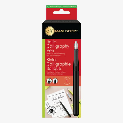 Manuscript Classic Calligraphy Pen - Italic Medium (Right Handed)