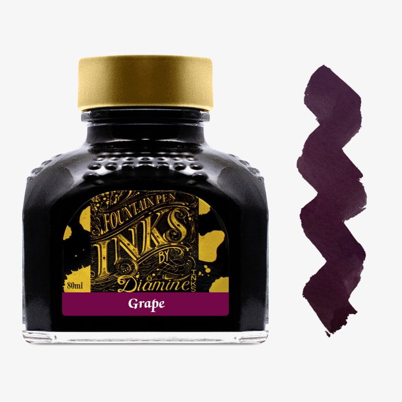 Diamine Inks Diamine Ink Bottle 80ml - Grape