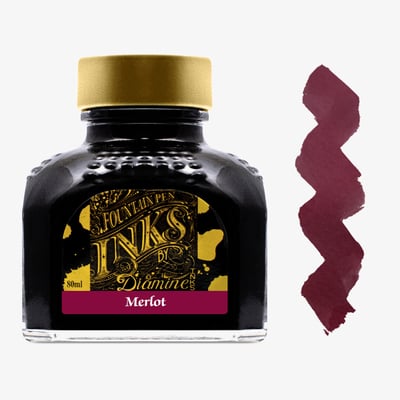 Diamine Ink Bottle 80ml - Merlot