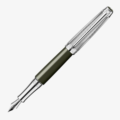 Caran d'Ache Léman Fountain Pen - Terre d'Ombre