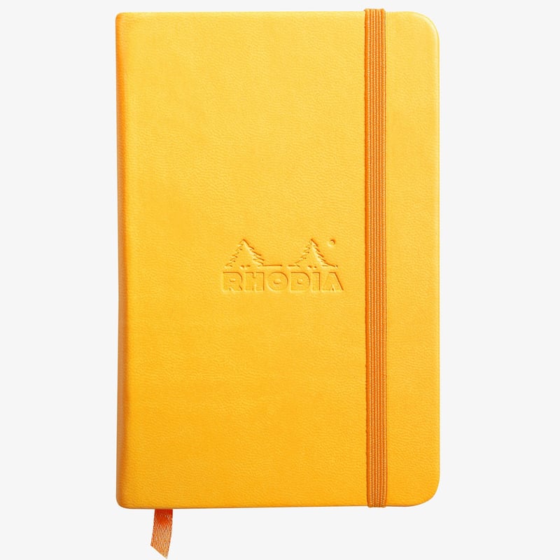 Rhodia Rhodia Hardcover Notebook - Small - Daffodil Yellow - Plain