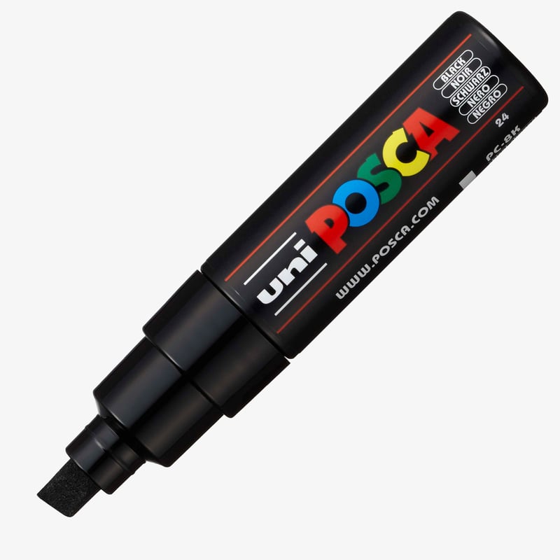 Uni-Ball POSCA PC-8K Paint Marker - Broad Chisel Tip