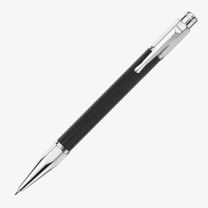 Caran d'Ache Caran d'Ache Varius Ivanhoe Chain Mail Mechanical Pencil - 0.7mm - Black