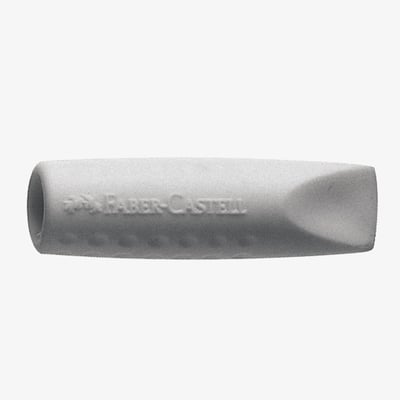 Faber-Castell Grip 2001 Cap Eraser - Grey
