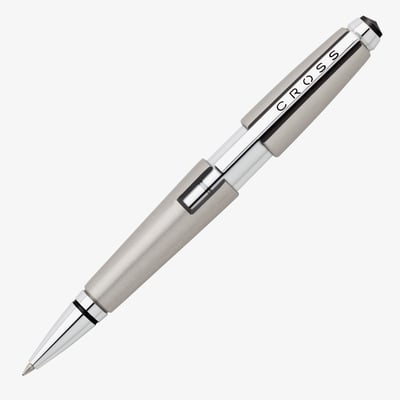 Cross Edge Rollerball Pen - Sonic Titanium
