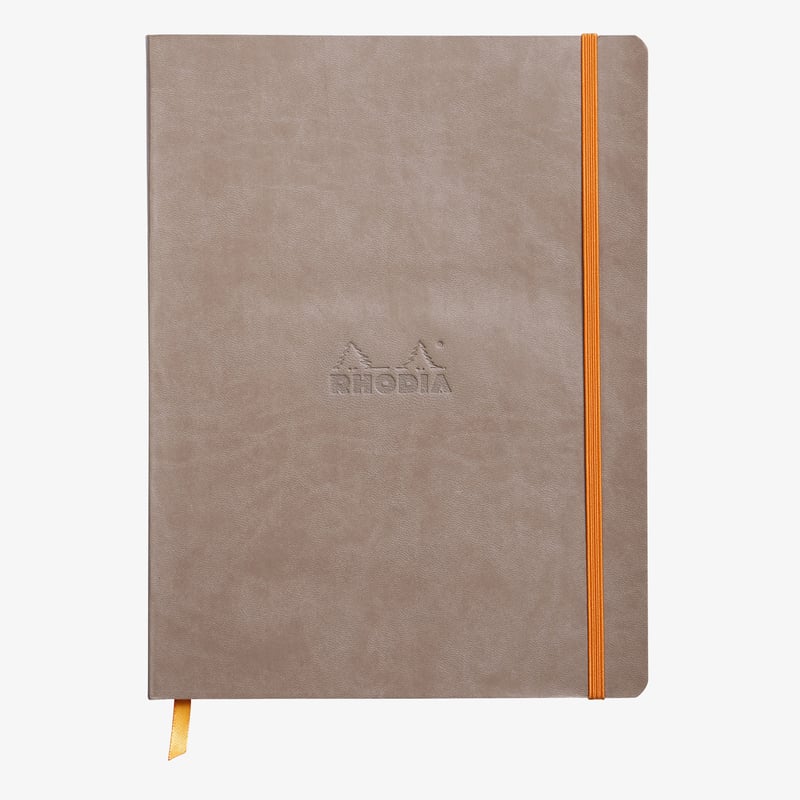 Rhodia Rhodia Softcover Notebook - Large - Taupe - Dotted