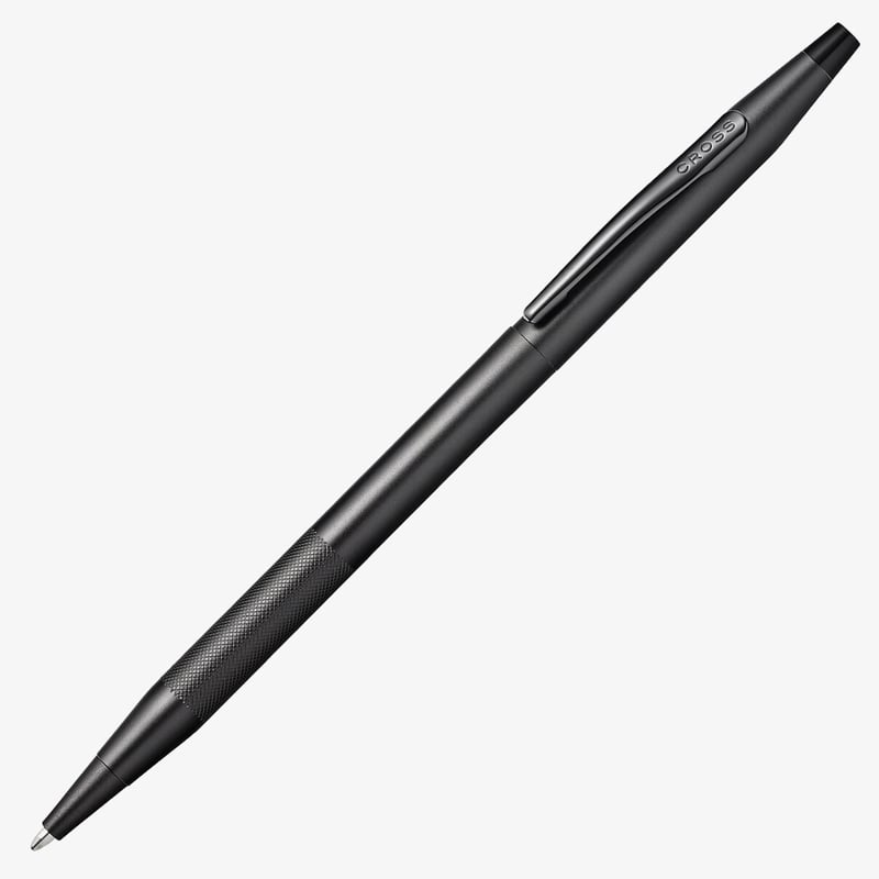 Cross Cross Classic Century Ballpoint Pen - Micro Knurled Black PVD