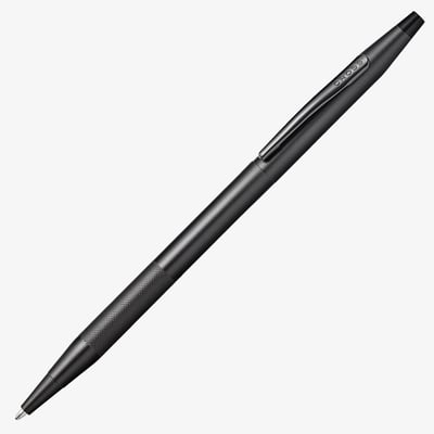 Cross Classic Century Ballpoint Pen - Micro Knurled Black PVD
