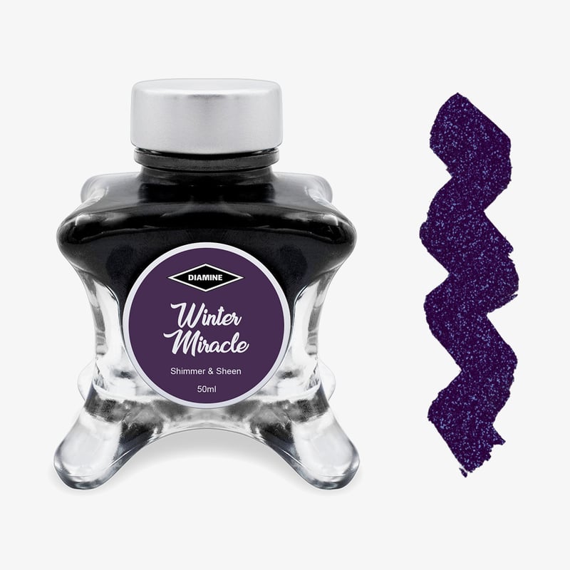 Diamine Inks Diamine Inkvent Christmas Ink Bottle 50ml - Winter Miracle