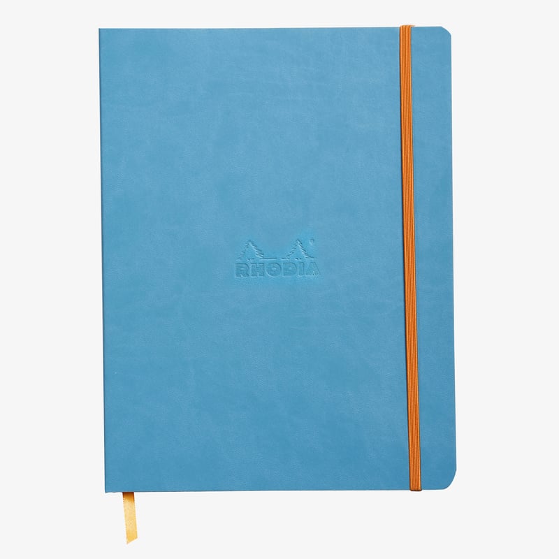 Rhodia Rhodia Softcover Notebook - Large - Turquoise - Lined