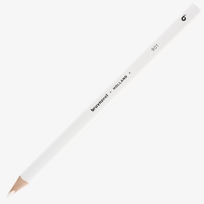 Bruynzeel Triple Colour Pencil - White