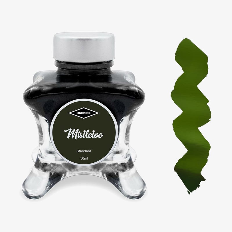Diamine Inks Diamine Inkvent Christmas Ink Bottle 50ml - Mistletoe