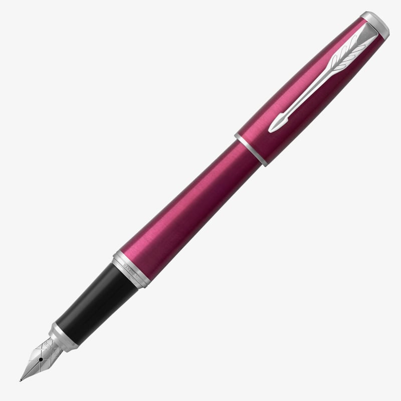 Parker Parker Urban Fountain Pen - Vibrant Magenta Chrome Trim