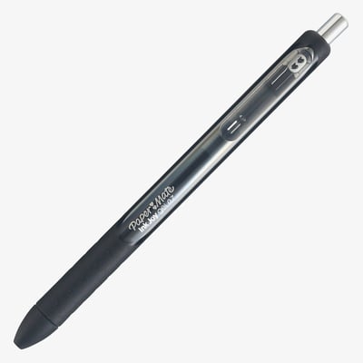Papermate InkJoy Gel Retractable Ballpoint Pen - Medium - Black