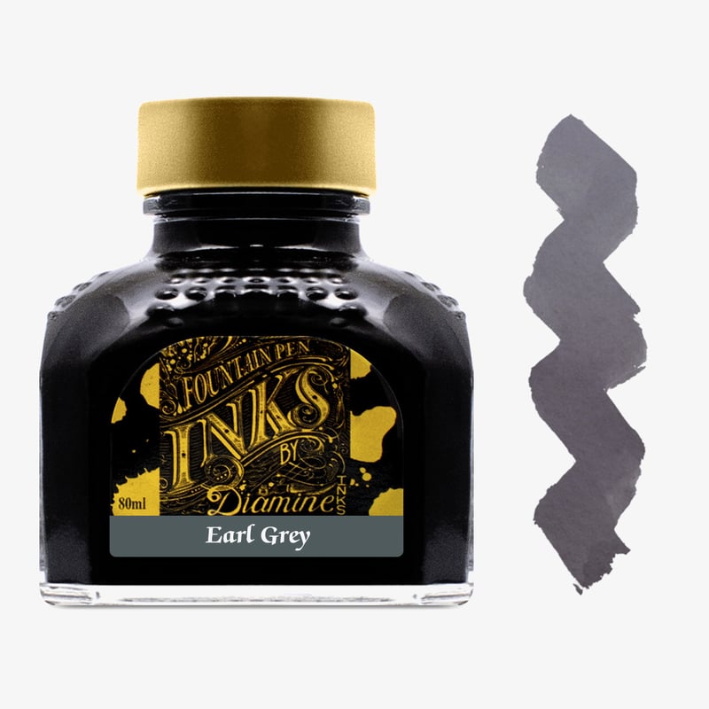 Diamine Inks Diamine Ink Bottle 80ml - Earl Grey