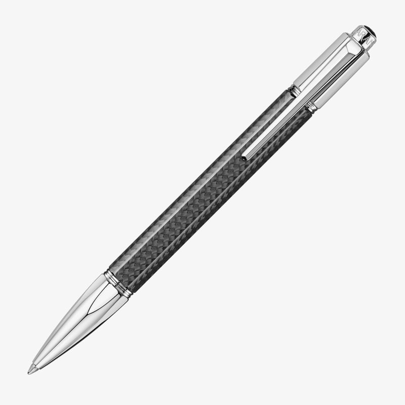 Caran d'Ache Caran d'Ache Varius Carbon Fibre Ballpoint Pen - Black