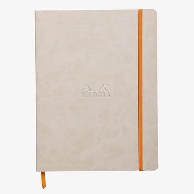 Rhodia Softcover Notebook - Large - Beige - Lined