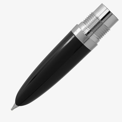Parker 51 Black Chrome Trim Nib - Stainless Steel