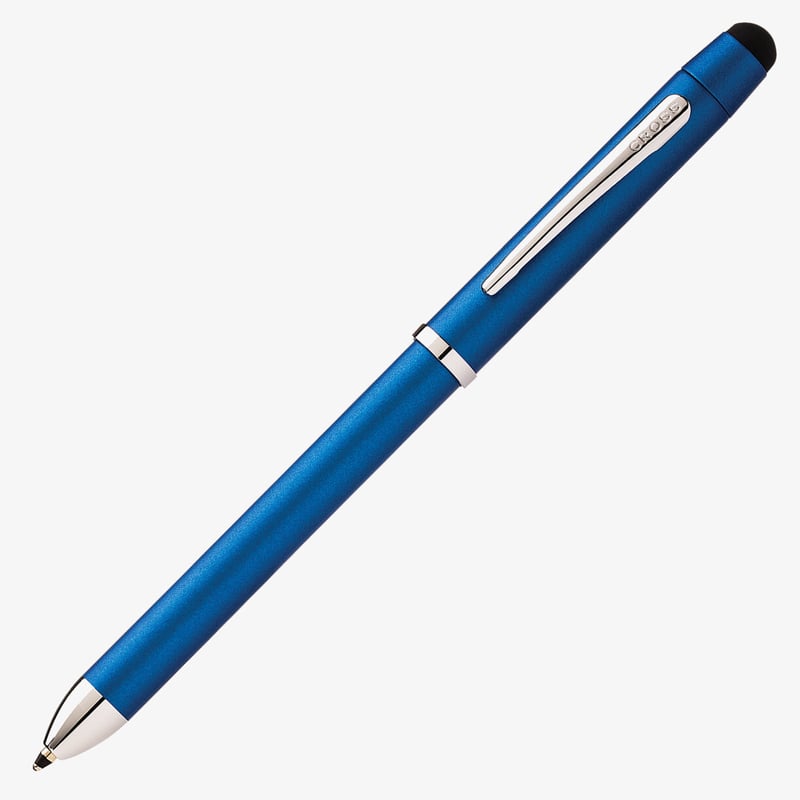 Cross Cross Tech3+ Multipen - Metallic Blue Chrome Trim