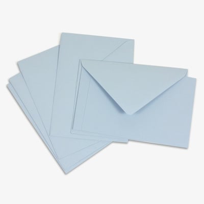 Crown Mill Classics 9x14cm Set of 15 Cards and Envelopes - Blue