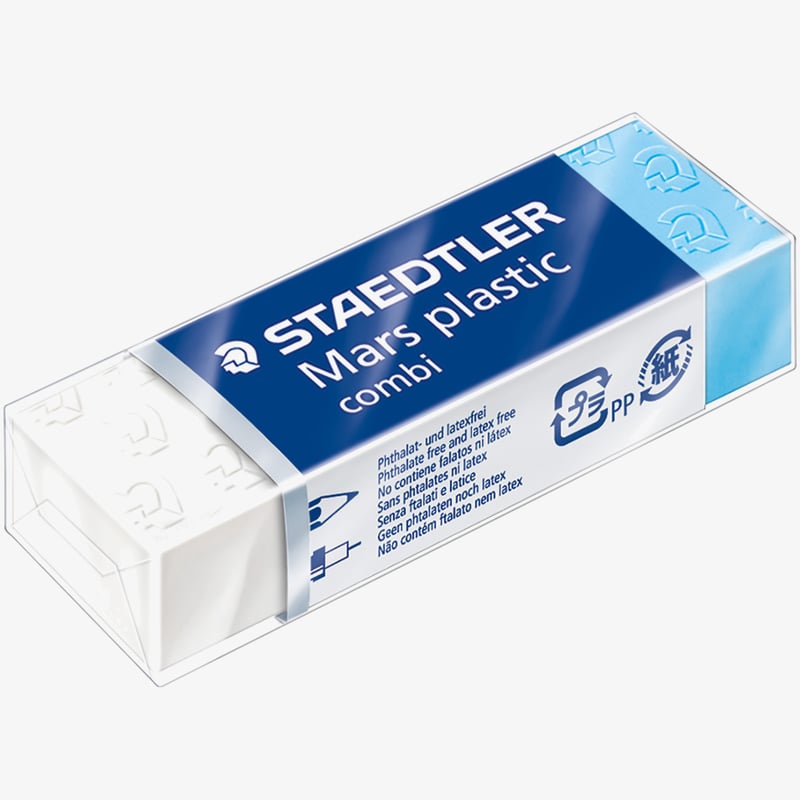 Staedtler Staedtler Mars Plastic Combi Eraser for Ink and Lead