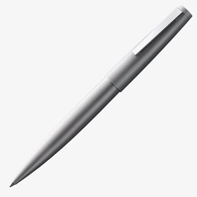 Lamy 2000 Rollerball Pen - Brushed Stainless Steel