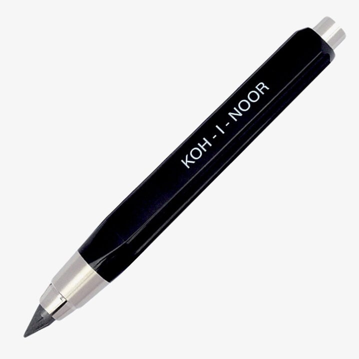 Koh-I-Noor Koh-I-Noor 5344 Mechanical Clutch Leadholder - 5.6mm - Black
