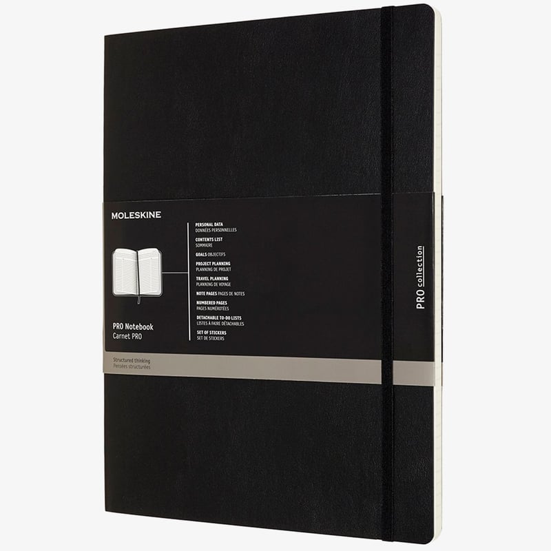 Moleskine Moleskine Pro Soft Cover Extra Extra Large Notebook - Assorted