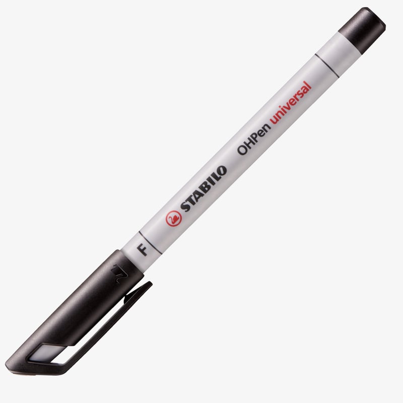 STABILO STABILO OHP Pen Soluble - Fine - Black