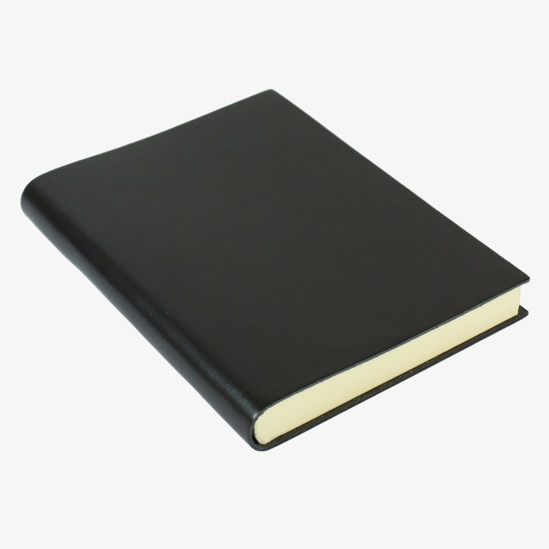 Papuro Papuro Torcello Leather Journal - Black - Medium
