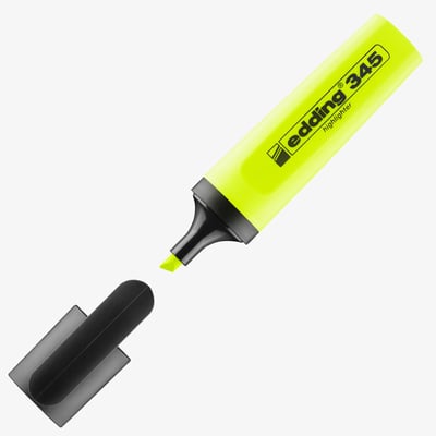 Edding 345 Highlighter - Yellow