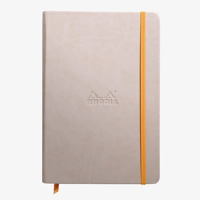 Rhodia Hardcover Notebook - A5 - Beige - Plain