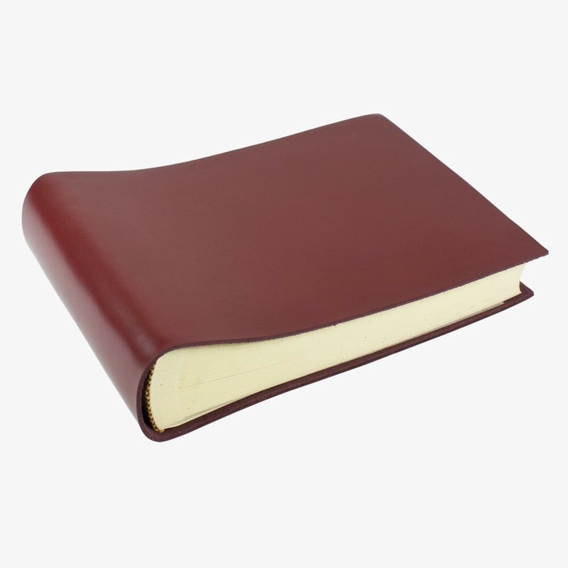 Papuro Papuro Torcello Leather Photo Album - Burgundy - Small