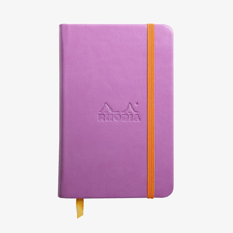 Rhodia Rhodia Hardcover Notebook - Small - Lilac - Lined