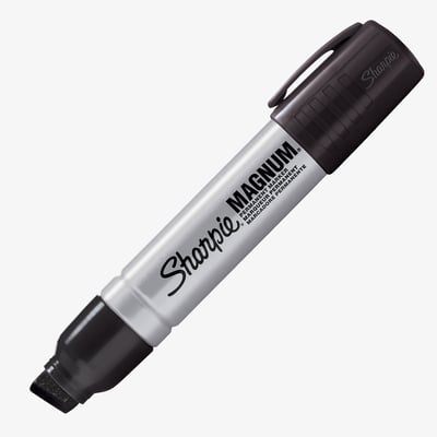 Sharpie Marker Pen - Extra Large Chisel Tip - Black