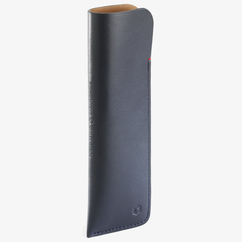 Caran d'Ache Caran d'Ache La Collection Cuir Leather Case for Two Pens