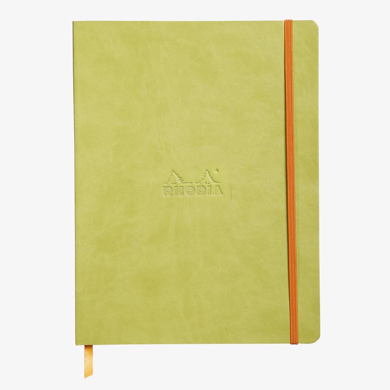 Rhodia Rhodia Softcover Notebook - Large - Anise Green - Lined