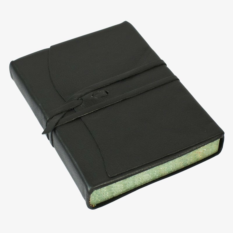 Papuro Papuro Roma Leather Journal - Black - Medium
