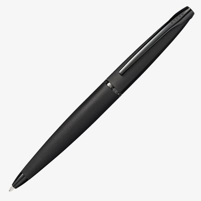 Cross ATX Ballpoint Pen - Brushed Black
