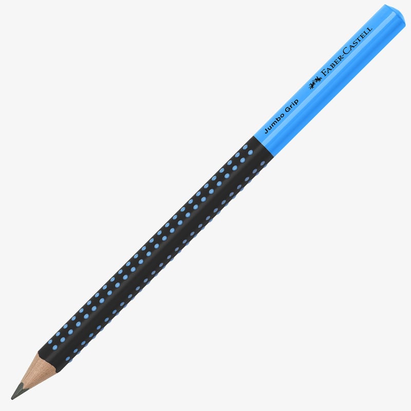 Faber-Castell Faber-Castell Jumbo Grip Graphic Pencil- Two Tone Black/Blue