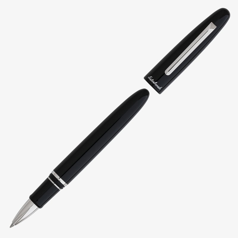 Esterbrook Esterbrook Estie Rollerball Pen - Ebony Palladium Trim