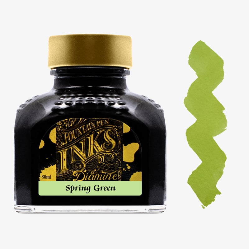 Diamine Inks Diamine Ink Bottle 80ml - Spring Green