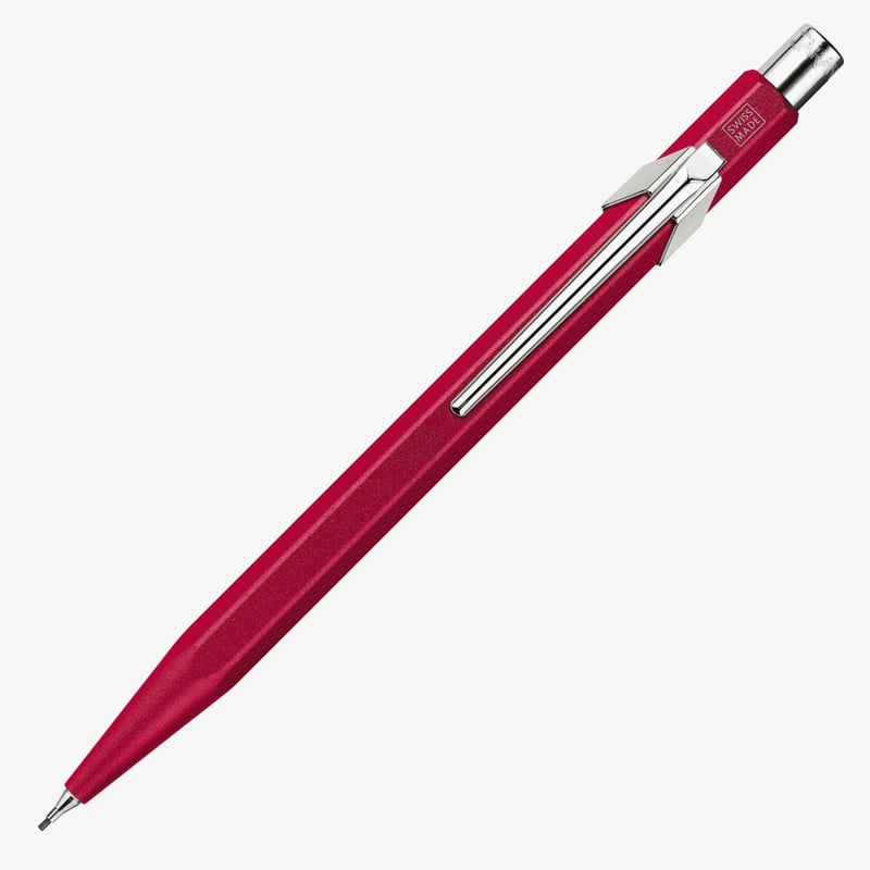 Caran d'Ache Caran d'Ache 849 Mechanical Pencil - Colormat- X Red (Gift Boxed)