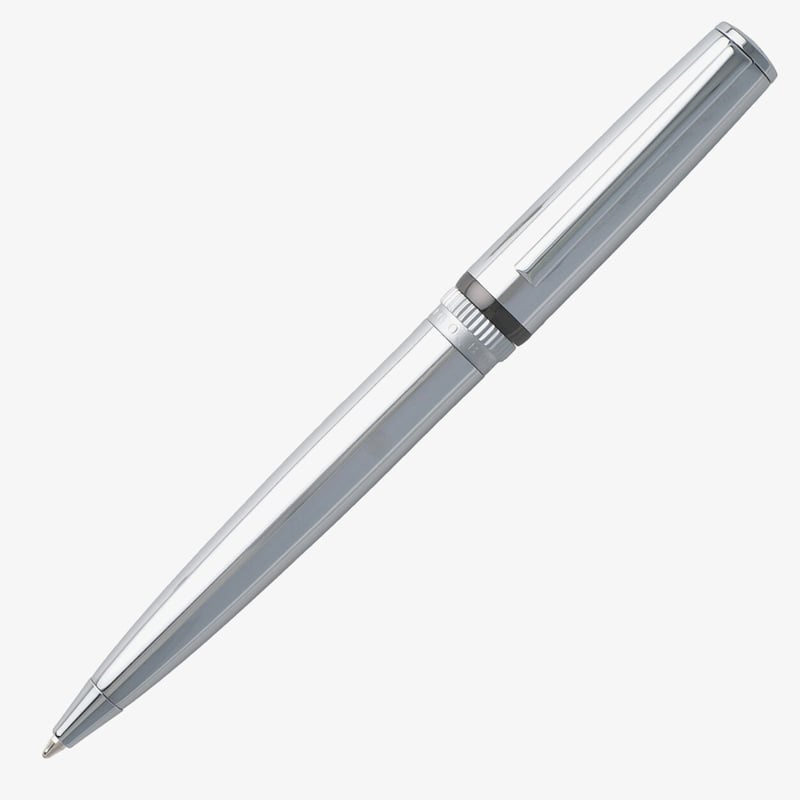 Hugo Boss Hugo Boss Gear Ballpoint Pen - Metal Chrome