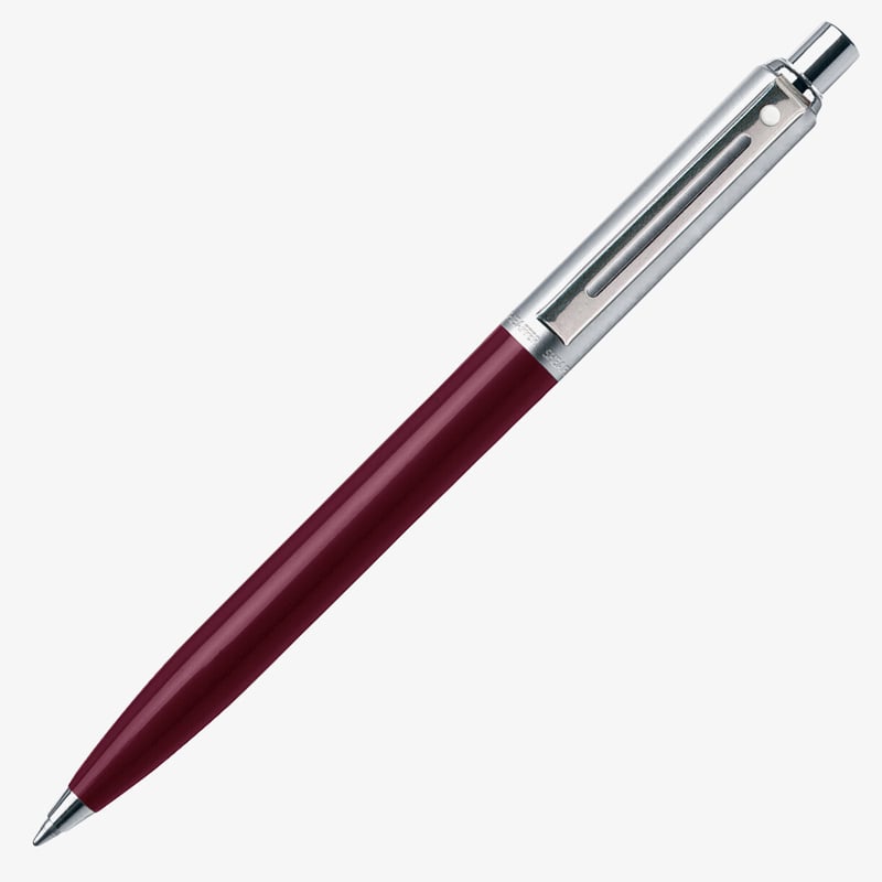 Sheaffer Sheaffer Sentinel Ballpoint Pen - Burgundy Nickel Trim