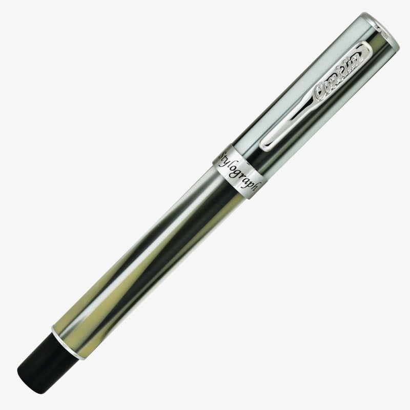Conklin Stylograph Fountain Pen - Matte Polar White