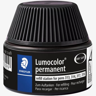 Staedtler Refill Station for Lumocolor Permanent Pens - Black
